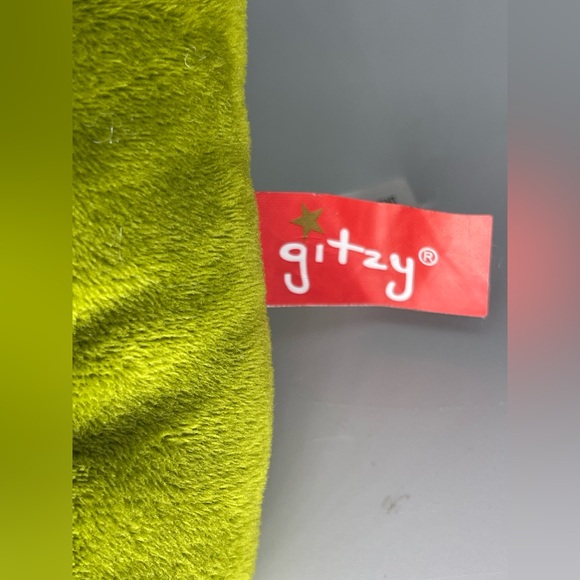 Gitzy Baby Plush Dinosaur Stuffed Animal Cuddle Toy with Rattle Green 2017 14” - Picture 10 of 12